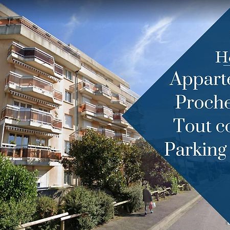 Homey Wood - New - Appartement Avec Une Chambre - Parking Prive Gratuit - Balcon Prive - A 5 Min De La Gare Pour Rejoindre Geneve Annemasse Ngoại thất bức ảnh